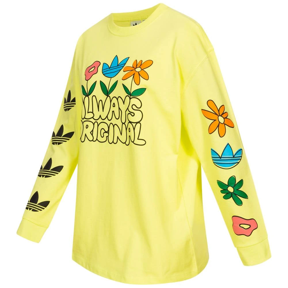 Adidas Originals Always Graphic Damen Langarmshirt HC5428 4 Adidas Originals Always Graphic Damen Langarmshirt HC5428 – Bild 2