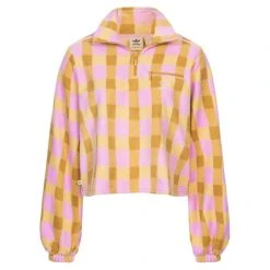 Adidas Originals Polar Fleece 1/4-Zip Damen Sweatshirt HE4755