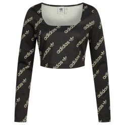 Adidas Originals Damen Langarm Crop Top HM4894