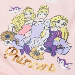 Sun City Disney Prinzessinnen Mädchen Kleid HS1400-pink -JELEX Geschäft HS1400 pink 4 1280x1280