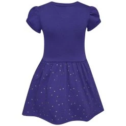 Sun City Disney Prinzessinnen Mädchen Kleid HS1400-purple -JELEX Geschäft HS1400 purple 3 1280x1280