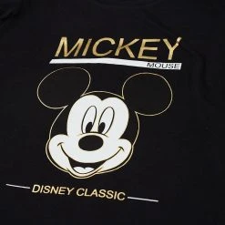 Sun City Micky Maus Disney Damen T-Shirt HS3693-black -JELEX Geschäft HS3693 black 4 1280x1280