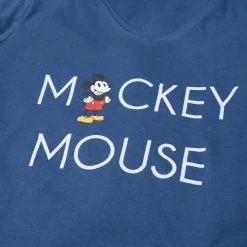 Sun City Micky Maus Disney Damen T-Shirt HS3696-navy -JELEX Geschäft HS3696 navy 4 1280x1280