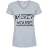 Sun City Micky Maus Disney Damen T-Shirt HS3700-grey
