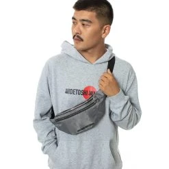 HIDETOSHI WAKASHIMA "Oikamanai" Bauchtasche Grau -JELEX Geschäft HW 17 shooting 1280x1280