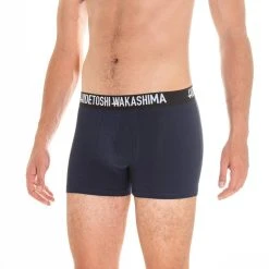 HIDETOSHI WAKASHIMA "Sapporo" Herren Boxershorts 2er-Pack Navy -JELEX Geschäft HW 2 2wP1h4rCVATDEK 1280x1280