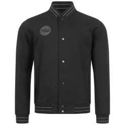 HIDETOSHI WAKASHIMA "Harajuku" Herren College Jacke Schwarz