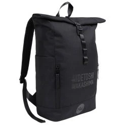 HIDETOSHI WAKASHIMA "Kawaguchi" Rolltop Rucksack Schwarz -JELEX Geschäft HW 50 3 1280x1280