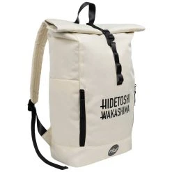 HIDETOSHI WAKASHIMA "Ageo" Rolltop Rucksack Beige -JELEX Geschäft HW 52 3 1280x1280