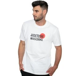 HIDETOSHI WAKASHIMA "1st" Herren Oversized T-Shirt Weiß