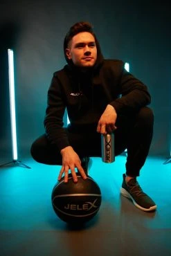 JELEX Relax Herren Hoodie Schwarz -JELEX Geschäft JLX 98 black 3 1280x1280