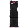 Zeus Kit Flora Damen Basketball Trikot Mit Shorts Schwarz -JELEX Geschäft KIT FLORA NERO BIANCO 1 1280x1280