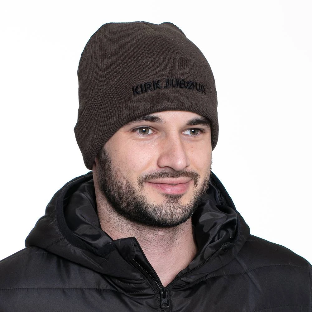 KIRKJUBØUR® "Nivis" Beanie Wintermütze Braun 4 KIRKJUBØUR® "Nivis" Beanie Wintermütze Braun – Bild 2