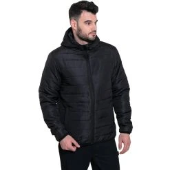 KIRKJUBØUR® "Askja" Herren Steppjacke Schwarz