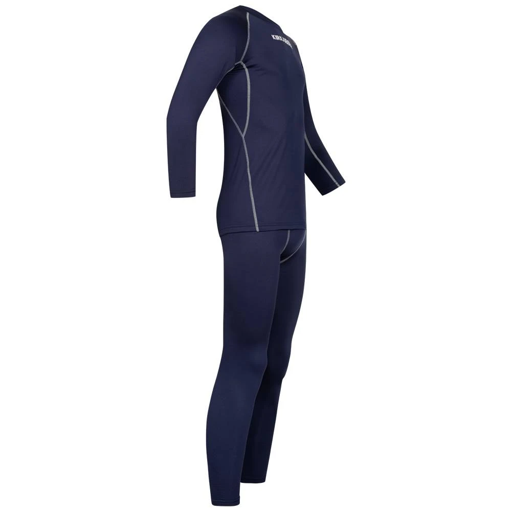 KIRKJUBØUR® "Hafjall" Herren Thermounterwäsche Set 2-tlg. Blau 5 KIRKJUBØUR® "Hafjall" Herren Thermounterwäsche Set 2-tlg. Blau – Bild 3