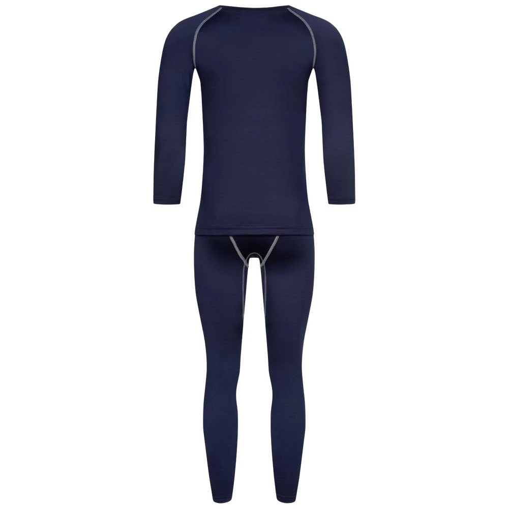 KIRKJUBØUR® "Hafjall" Herren Thermounterwäsche Set 2-tlg. Blau 6 KIRKJUBØUR® "Hafjall" Herren Thermounterwäsche Set 2-tlg. Blau – Bild 4