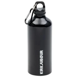 KIRKJUBØUR® "Frigus" Outdoor Trinkflasche Schwarz