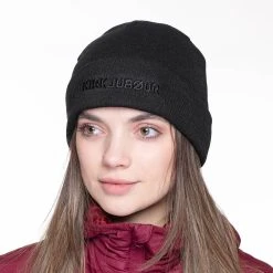 KIRKJUBØUR® "Nivis" Beanie Wintermütze Schwarz -JELEX Geschäft KJ 7 3 1280x1280