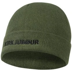 KIRKJUBØUR® "Nivis" Beanie Wintermütze Grün