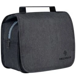 KIRKJUBØUR® "Rejser" Outdoor Kulturtasche Zum Aufhängen Schwarz