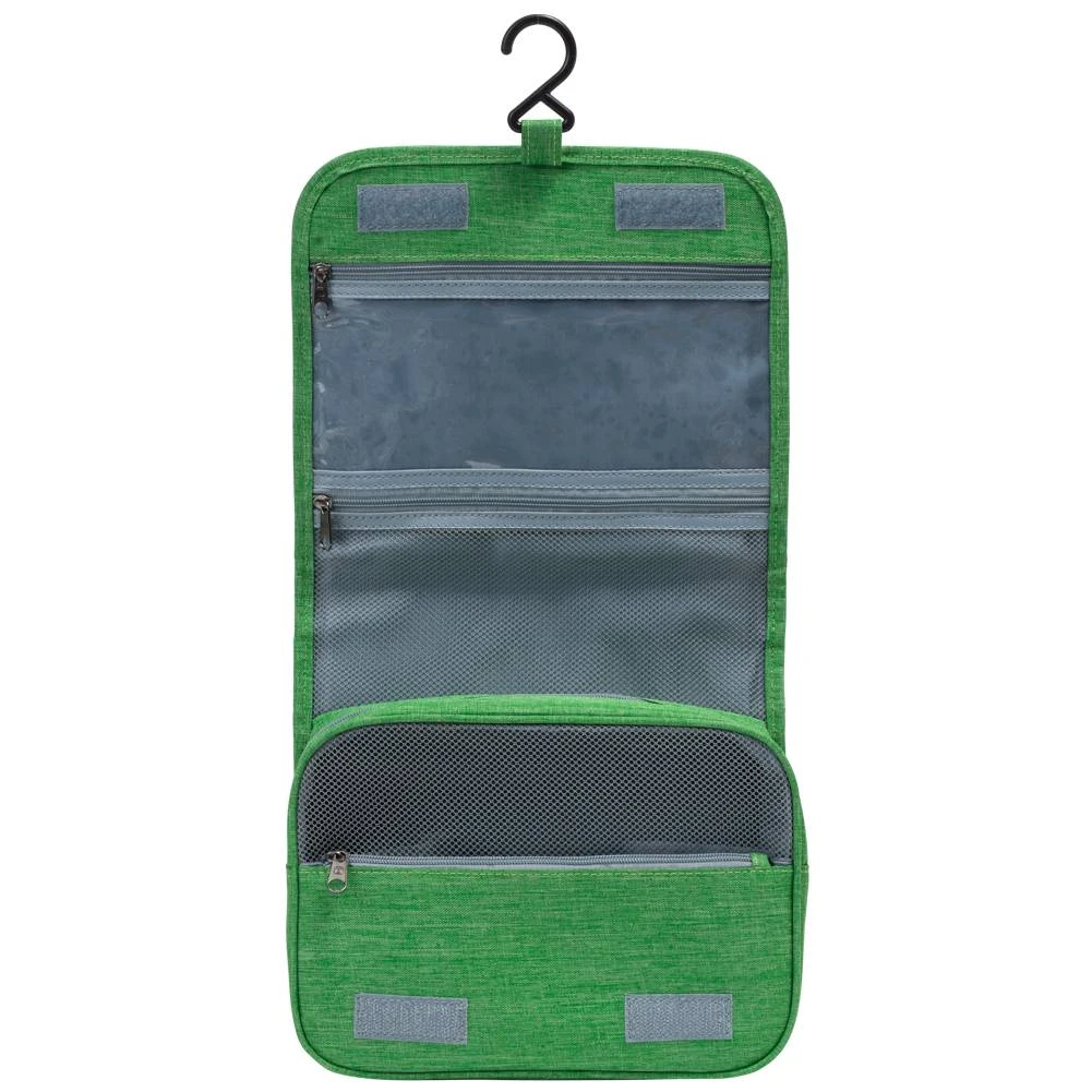 KIRKJUBØUR® "Rejser" Outdoor Kulturtasche Zum Aufhängen Grün 4 KIRKJUBØUR® "Rejser" Outdoor Kulturtasche Zum Aufhängen Grün – Bild 2