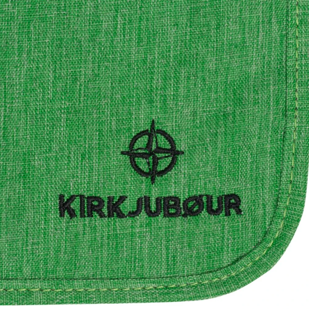 KIRKJUBØUR® "Rejser" Outdoor Kulturtasche Zum Aufhängen Grün 6 KIRKJUBØUR® "Rejser" Outdoor Kulturtasche Zum Aufhängen Grün – Bild 4