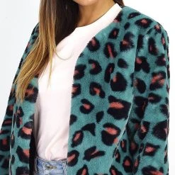 BRAVE SOUL Animal Print Damen Kunstpelz Jacke LJK-FLIS -JELEX Geschäft LJK FLIS 3 1280x1280