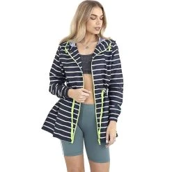 BRAVE SOUL Parisian Damen Gestreifte Regenjacke LJK-PARISIAN -JELEX Geschäft LJK PARISIAN 3 1280x1280