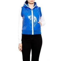 BRAVE SOUL Primo Damen Weste LJK-PRIMO BLUE WITH