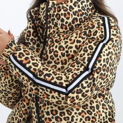 BRAVE SOUL Leopard Print Damen Winterjacke LJK-SLAYLEOPARD -JELEX Geschäft LJK SLAYLEOPARD 3 1280x1280