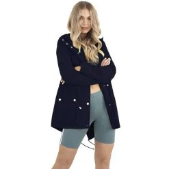 BRAVE SOUL Tamer Fishtail Damen Parka LJK-TAMERPKA NAVY