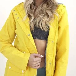 BRAVE SOUL Tamer Fishtail Damen Parka LJK-TAMERPKA YELLOW -JELEX Geschäft LJK TAMERPKA YELLOW 3 1280x1280