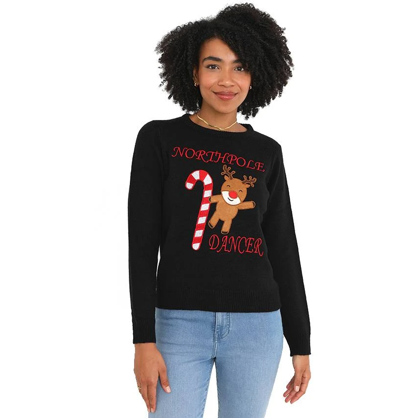 BRAVE SOUL Dancer X-Mas Damen Pullover LKX-248DANCERA 3 BRAVE SOUL Dancer X-Mas Damen Pullover LKX-248DANCERA