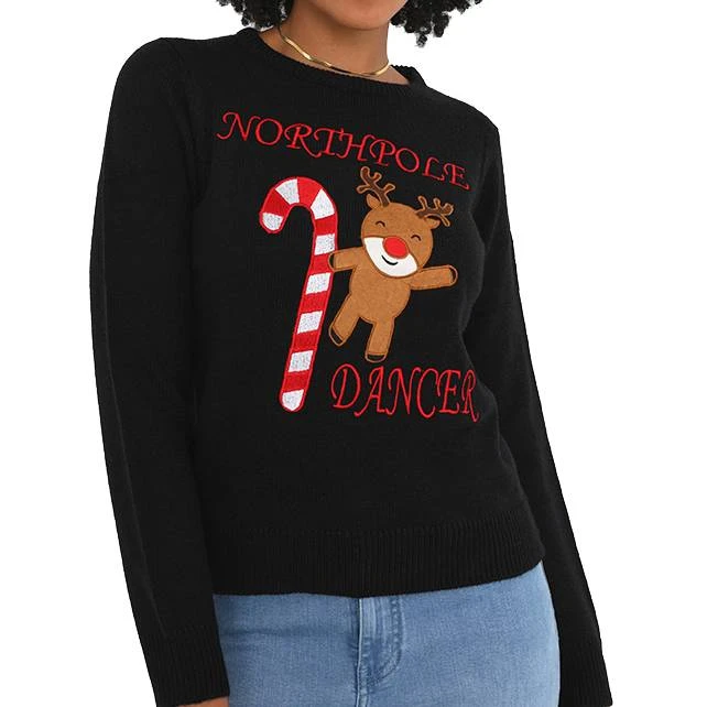 BRAVE SOUL Dancer X-Mas Damen Pullover LKX-248DANCERA 5 BRAVE SOUL Dancer X-Mas Damen Pullover LKX-248DANCERA – Bild 3