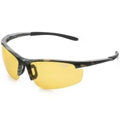 LEANDRO LIDO Power Sport Sonnenbrille Camo/gelb