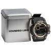 LEANDRO LIDO "Genua" Unisex Sport Uhr Schwarz Gold -JELEX Geschäft LL 17 1 1280x1280