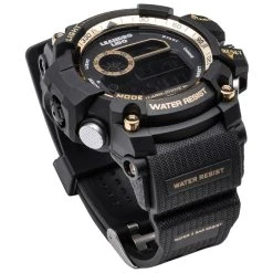 LEANDRO LIDO "Genua" Unisex Sport Uhr Schwarz Gold 13 LEANDRO LIDO "Genua" Unisex Sport Uhr Schwarz Gold -JELEX Geschäft LL 17 3 1280x1280