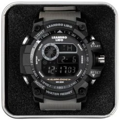 LEANDRO LIDO "Rimini" Unisex Sport Uhr Hellgrau 15 LEANDRO LIDO "Rimini" Unisex Sport Uhr Hellgrau -JELEX Geschäft LL 20 5 1280x1280