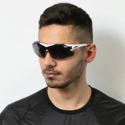LEANDRO LIDO Challenger One Sport Sonnenbrille Weiß/schwarz -JELEX Geschäft LL 6 2 1280x1280