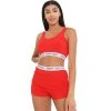 BRAVE SOUL Merry Christmas Damen Crop Top Und Shorts Loungewear Set LPJ-18NYLARED -JELEX Geschäft LPJ 18NYLARED 1 1280x1280