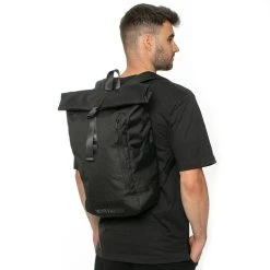 MONT EMILIAN "Calais" Rolltop Rucksack Schwarz -JELEX Geschäft ME 18 2 1280x1280
