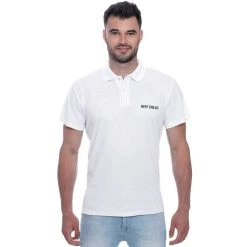 MONT EMILIAN "Caen" Herren Basic Polo-Shirt Weiß