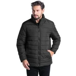 MONT EMILIAN "Tignes" Herren Winterjacke Schwarz