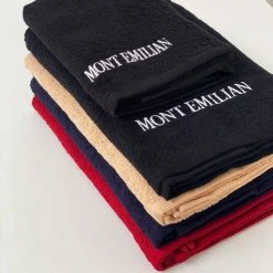 MONT EMILIAN "Annecy" Handtuch 100 X 50 Cm Rot -JELEX Geschäft ME 6 2 1280x1280