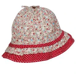 Sun City Hello Kitty Mädchen Sonnenhut ME4130-red -JELEX Geschäft ME4130 red 2 1280x1280