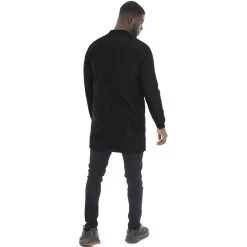 BRAVE SOUL Robinson Bagde Herren Kurzmantel MJK-ROBINSONBADG BLACK -JELEX Geschäft MJK ROBINSONBADG BLACK 2 1280x1280