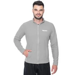 MUWO "Acotango" Herren Fleecejacke Grau