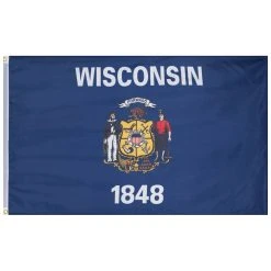 Wisconsin MUWO "America Edition" Flagge 90x150cm