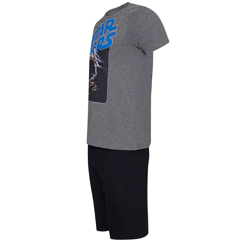 Sun City Star Wars Disney Herren Pyjama-Set RH3595-grey 4 Sun City Star Wars Disney Herren Pyjama-Set RH3595-grey – Bild 2