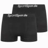 SportSpar.de "Double Sparbuxe" Herren Sport Boxershorts 2er-Pack Schwarz 1 SportSpar.de "Double Sparbuxe" Herren Sport Boxershorts 2er-Pack Schwarz -JELEX Geschäft SPSP 59 1 new 1280x1280